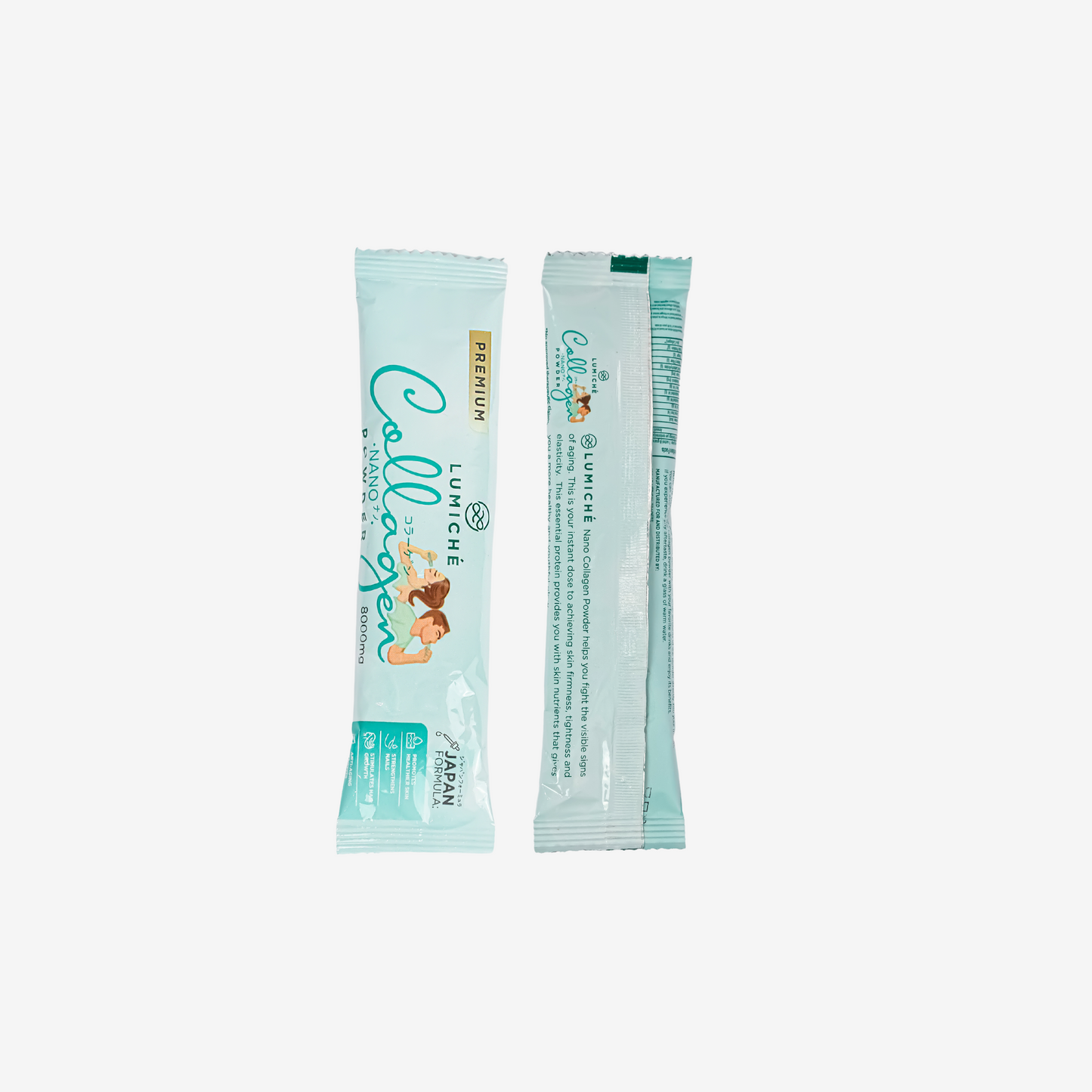 Collagen Nano Powder Japan Formula 8000mg 8 Sticks